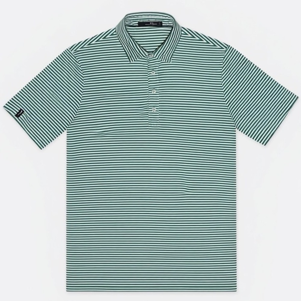Ralph Lauren RLX Polo Shirt Golf Lightweight Mens XL Performance Stretch Striped